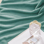Exclusivo Mezcla Extra Large Fleece Throw Blanket for Couch, Sofa, 300GSM Super Soft and Warm Blankets, Celadon Throw All Season Use, Cozy, Plush, Lightweight, 50x70 Inches