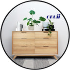 Black Circle Mirror, 20 inch Round Mirror, Black Bathroom Mirror Circular, Round Wall Mirrors for Living Room, Bedroom, Bathroom, Washroom, Rustic, Vanity.
