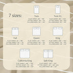 LuxClub 4 PC Queen Size Sheet Set Bed Sheets, Breathable Luxury Deep Pockets Wrinkle Free Cooling Sheets Machine Washable Hotel Bedding (Queen, Striped Cream)