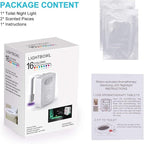 ZEZHOU Toilet Light Motion Sensor - 16 Color LED Night Lights for Toilet Bowl with Aromatherapy for Bathroom, Funny Gifts Idea for Dad Men Women Kids Teen Boys, Cool Fun Gadgets for Stocking Stuffer