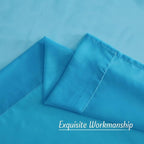 NICETOWN Voile Sheer Teal Curtains 96 inches Long 2 Panels Set, Grommet Casual Window Treatments with Light Filtering Airy & Elegant for Bedroom/Living Room, W54 x L96