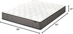 ZINUS 10 Inch Support Plus Pocket Spring Hybrid Mattress, Twin, Strong Coils for Durable Support, Pocket Innersprings for Motion Isolation, Mattress in A Box