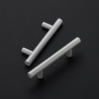 Ravinte 55 Pack | 5 Inch Cabinet Pulls Grey Stainless Steel Kitchen Drawer Pulls Cabinet Handles 5 InchLength, 3 Inch Hole Center