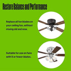 Westinghouse 16.5-Inch Replacement Fan Blades for 42-Inch Ceiling Fans