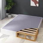 ZINUS Edgar 4 Inch Bamboo Box Spring, Mattress Foundation, Sturdy Bamboo Structure, Low Profile, Easy Assembly, Twin
