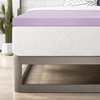 Best Price Mattress Topper Twin, 2" Memory Foam Mattress Topper with Lavender Certipur-US Certified Cooling, Twin Size