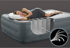 Intex Comfort Plush Elevated Dura-Beam Airbed with Built-in Electric Pump