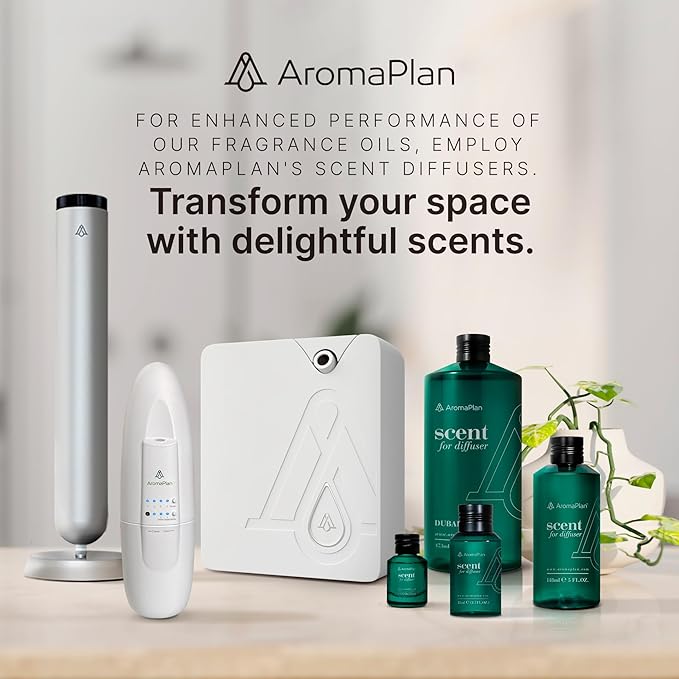 AromaPlan Hotel Scents, Inspired by A+F Fierce, 5 Fl Oz (148ml)-Home Luxury Scents & 5 Star Hotel Scents for Diffuser, USA Made, Bigger Bottle, Bolder Aroma & Longer Lasting