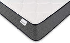 Amazon Basics Memory Foam Mattress, Queen Size Mattress, Hybrid, 12 Inch, Medium Feel, Motion Isolation Springs, White/Gray