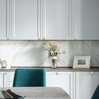 Ravinte 3 Pack Cabinet Knobs Brushed Nickel Kitchen Cabinet Knobs Round Dresser Drawer Pulls Closet Door Pulls 1-1/5 Inch
