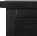 SAFAVIEH American Homes Collection Herman Vintage Black Storage Unit