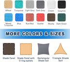 VICLLAX 90% Shade Fabric Sun Shade Cloth with Reinforced Grommets, Outdoor Sun Screen Fabric for Outdoor Patio Garden Pergola Cover Canopy 6x6 FT, Dark Grey