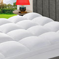 CHOKIT Twin Mattress Topper, Extra Thick Pillow Top Mattress Pad for Back Pain Relief, Cooling Bed Topper Mattress Cover with 8-21 Inch Deep Pocket
