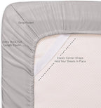 Full Size Bed Sheets - 6 Piece 1500 Supreme Collection Fine Brushed Microfiber Deep Pocket Full Sheet Set Bedding - 2 Extra Pillow Cases, Great Value, Full, Silver