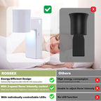 2 PCS Wall Fragrance Plug in with Night Light and Oil Diffuser Plug with Upgraded Fragrance Concentration Control, Compatible with Bath and Body Works WallFower for Home, White