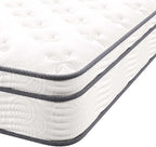 Modway Jenna 10” Innerspring and Memory Foam Queen Mattress With Individually Encased Coils