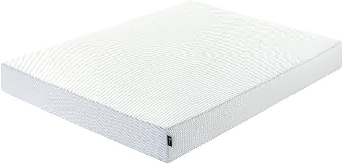ZINUS 8 Inch Green Tea Cooling Memory Foam Mattress [New Version], Queen, Fiberglass Free, Medium Firmness, Cooling Gel Foam, Certified Safe Foams & Fabric, Mattress in A Box