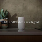 Pura Plus Smart Home Fragrance Diffuser for Large Spaces - Adjust Scent Intensity, Set Schedules & Timers, and More in Pura App - Fragrances Sold Separately - White