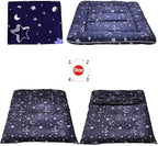 MAXYOYO Navy Star Futon Mattress Japanese Tatami Mat Foldable Bed Portable Camping Mattress Kids Sleeping Pad Floor Lounger Couch Bed, Full