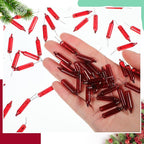 Mudder 200 Count 2.5V Christmas 50/100/150/200 Count Mini Incandescent Wire String Lights Replacement Bulbs Indoor/Outdoor Christmas Lights Decorations for Home Xmas Tree(Red)