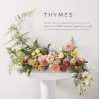 Thymes Pura Refills – 2 Pack of Oil Diffuser Scents – Long-Lasting Pura Diffuser Refills – Premium Home Fragrance – Citrus Notes of Lemon Verbena, Dewey Leaves & Bergamot (Lemon Leaf, Pack of 2)