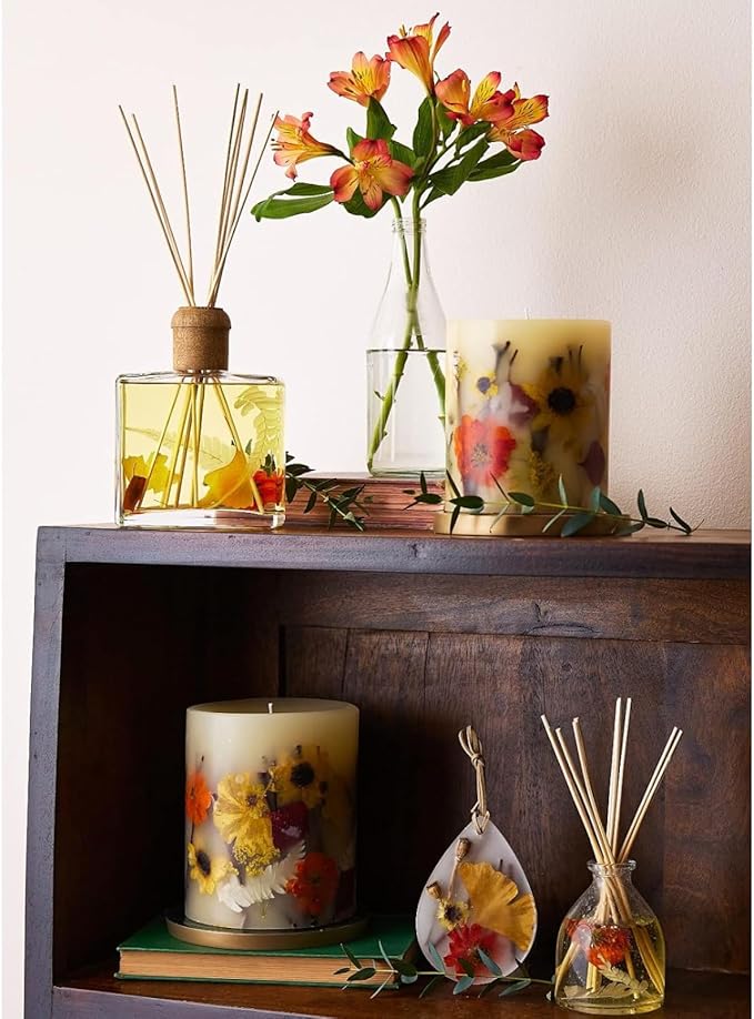 Rosy Rings Botanical Reed Diffuser, Honey Tobacco