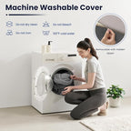 Foldable Mattress Single 6 inch -Portable Grey Memory Foam Folding Matress with Washable Cover for Camping Travel Guest Room Home Use-Non-Slip&Easy Storage