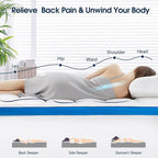 King Mattress Topper, CYMULA Cooling Mattress Pad Cover PillowTop for Bed Back Pain, Extra Thick Mattress Protector Firm Soft Floor Fill Overfilled with 8-21 Inch Deep Pocket, 78"x80"White