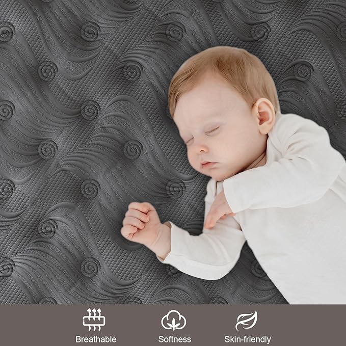 Twin Mattress, 14 Inch Hybrid Mattresses Black with Gel Memory Foam and Individually Pocket Innerspring Euro Top Medium Firm for Motion Isolation, Edge Support, 100 Night Trial