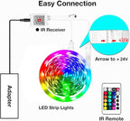 hyrion Smart LED Light Strips,200 ft WiFi LED Light,Sound Activated Color Changing with Alexa and Google,Sync Music with Tape Lighting for Bedroom for Living Room, Home Decor