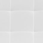 Flash Furniture Bedford Tufted Upholstered King Size Headboard in White Fabric