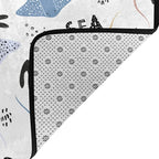 Area Rugs for Living Room Decor - Stingrays Scandinavian Style Cute Anti Slip Throw Washable Rugs 3x5 for Bedroom - Indoor Soft Carpet for Bedroom Living Room 60x39In