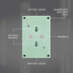 STAR WARS The Child Wall Switch, Battery Operated, Night Light, Wireless, Baby Yoda, Mandalorian, ON/Off, LED Light Switch, Perfect for Bedrooms, Bathrooms, Nursery, Game Room and More, 53291