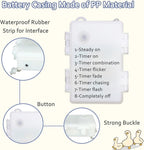 Impress Life Duck String Lights with Remote Timer, 10FT 40LEDs Cute Indoor String Lights, Warm White Glow Fairy Lights Battery Operated or USB for Bedroom Party Garden Decor