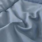 Cottolester Boho Comforter Set King Size Light Blue Comforter Set 8 Piece Bed in a Bag Striped Paisley Bedding Sets