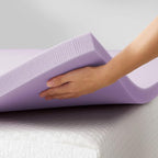 Best Price Mattress Topper King, 2" Memory Foam Mattress Topper with Lavender Certipur-US Certified Cooling, King Size