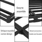 Low Profile Box Spring Queen - 3 Inch Box Spring Queen Heavy Duty Bed Foundation Metal Bed Base Easy Assembly