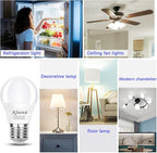 LED Refrigerator Light Bulbs 40W Equivalent 120V A15 Fridge Waterproof Bulbs 5W Daylight White 5000K E26 Medium Base Freezer Light Bulbs Non-dimmable, 2Packs