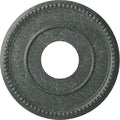 Ekena Millwork CM12BRAGC 12-1/2" x 3-7/8" x 3/4" Bradford Ceiling Medallion, Athenian Green Crackle
