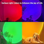 Upgraded Sunset Lamp Projector with APP Control, Endless Color Changing Led Lamp Night Light, Mood Lighting Sunlight Sunset Lamps for Bedroom Decor/Room Decor/Living Room/Christmas Gifts/Party