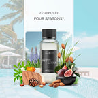 Scentiment Diffuser Oil - White Lotus | Aromatherapy Home Fragrance | Inspired by 5-Star Hotels | Luxurious Scent with Notes of Wild Fig, Vetiver, Almond, Sandalwood (50 mL)
