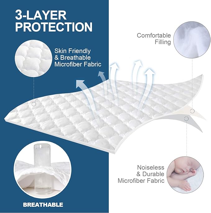 Kids Air Mattress Sheet Waterproof Pad Cover Compatible with INTEX 66803EP Cozy Kidz Inflatable Airbed