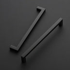 Ravinte 20 Pack Square Cabinet Handles - Matte Black Drawer Pulls - 8-4/5 Inch Kitchen Cabinet Hardware