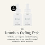 Pura & Unify Co. Home Scent Refill - Smart Air Diffuser - Up to 120-Hours of Luxury Fragrance per Refill - Home Essential - Clean & Safe Diffuser Fragrance - 2 Pack, Dew