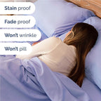 Twin XL 4 Piece Sheet Set - Comfy Breathable & Cooling - Ultra-Soft Hotel Luxury Bedding Set w/ 8-16 Inch Deep Pockets - 1 Flat & 1 Fitted Sheet & 2 Pillowcases - Wrinkle Free & Easy Care - Lavender