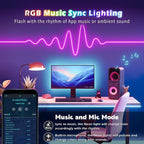 EJ's SUPER CAR 30Ft Neon Rope Lights, Flexible LED Strip Lights with App Remote, Outdoor IP65 24V RGB Rope Lights for Bedroom, Music Sync Gaming Led Neons Light Strip for Outdoors Decor