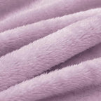 Exclusivo Mezcla Plush Fuzzy Fleece Throw Blanket, Super Soft, Fluffy and Warm Blankets for Couch, Bed, All Season Use (40x50 Inches, Light Purple)