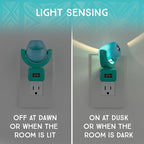 Projectables Moana LED Night Light Plug-in Dusk-to-Dawn Projector Ideal for Kids Girls Boys Nursery Playroom Bathroom Bedroom 84272