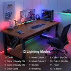 echosari LED Strip Lights Battery Operated, 10Ft 108 LED Dual Color Changing Strip Lights with Remote Cuttable Adhesive Lights Strip for Bedroom Party Decoration (Warm White & Multicolor)