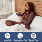 Twin Size 3 Piece Sheet Set - Comfy Breathable & Cooling Bed Sheets Set - Hotel Luxury Bedding for Women, Men, Kids, Teens, Boys & Girls - Deep Pockets, Soft, Wrinkle Free - Oeko-Tex - Antique White